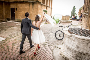Fotografo per matrimonio a Pienza
